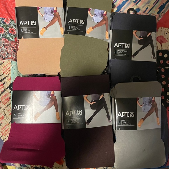 Apt. 9 Accessories - APT. 9 Women's Assorted Color Tights Buy 2 get a pair free 

A lot Available